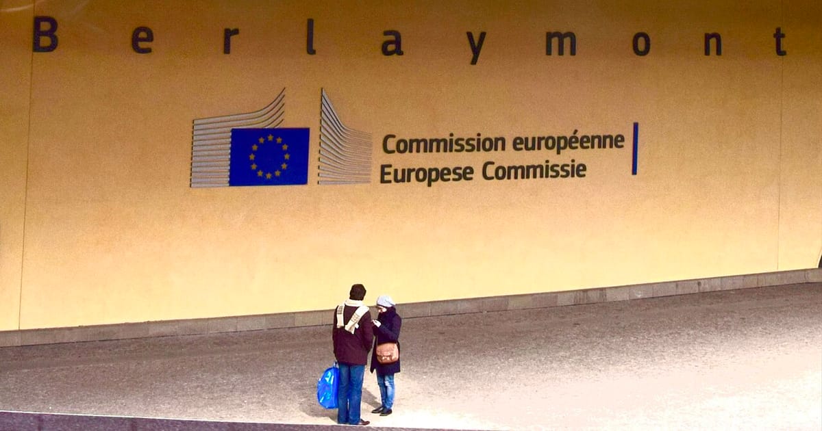 The Berlaymont building, headquarters of the European Commission in Brussels